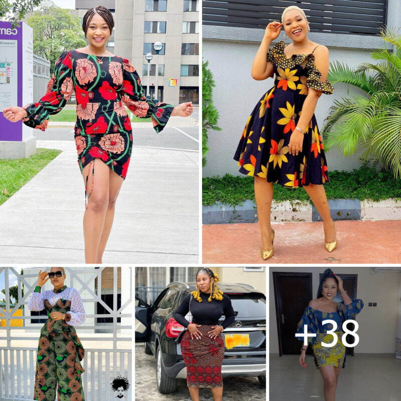 Elegance in Ankara: Showcasing the Most Exquisite Gown Styles for Women in 2024