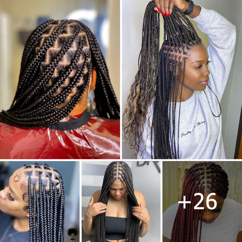 Knotless Braids: Unusual Looks to Wear This Year