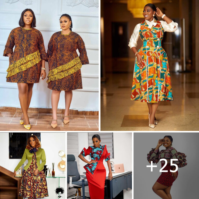 25 PHOTOS: Elegant Ankara Looks For 2025