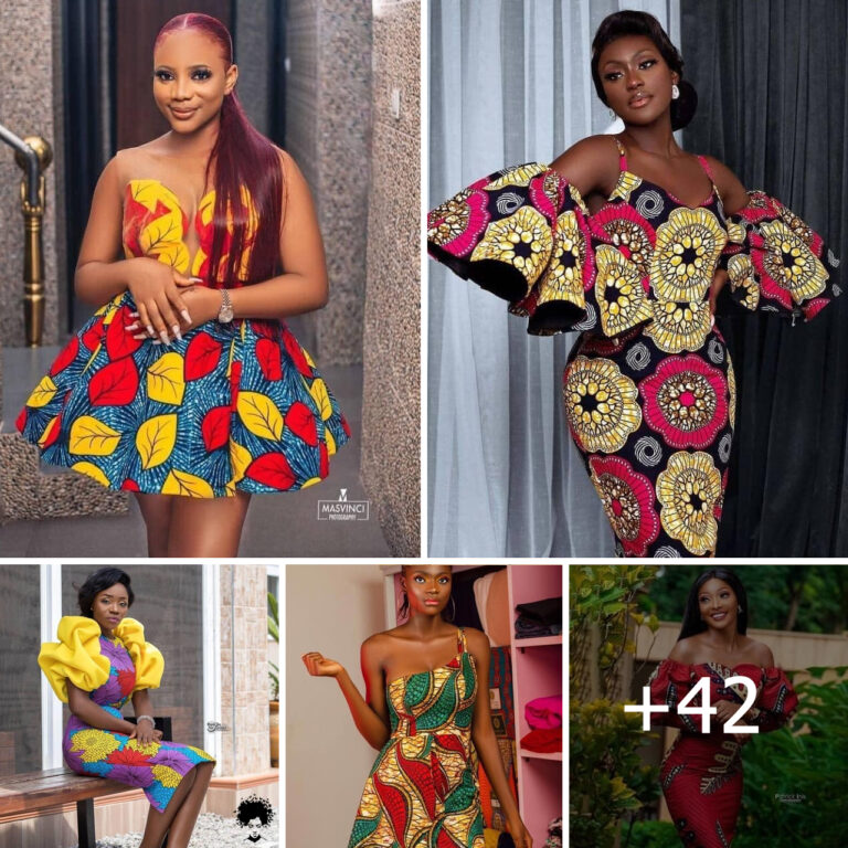 42 PHOTOS: Unique Ankara Styles For Fashionable Ladies