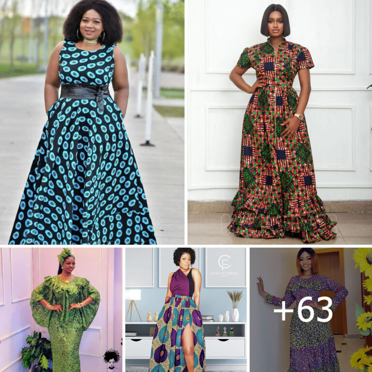 63 PHOTOS: Ankara Maxi Gowns and Bubu/Kaftan Dresses