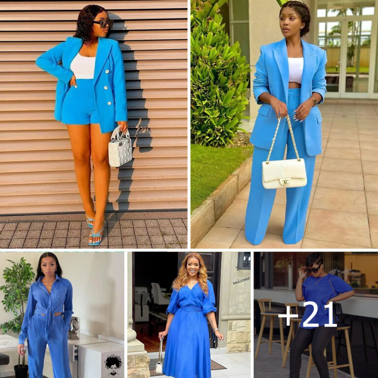 Blue Bliss: Fashionable Outfit Combinations for Women Who Love Blue