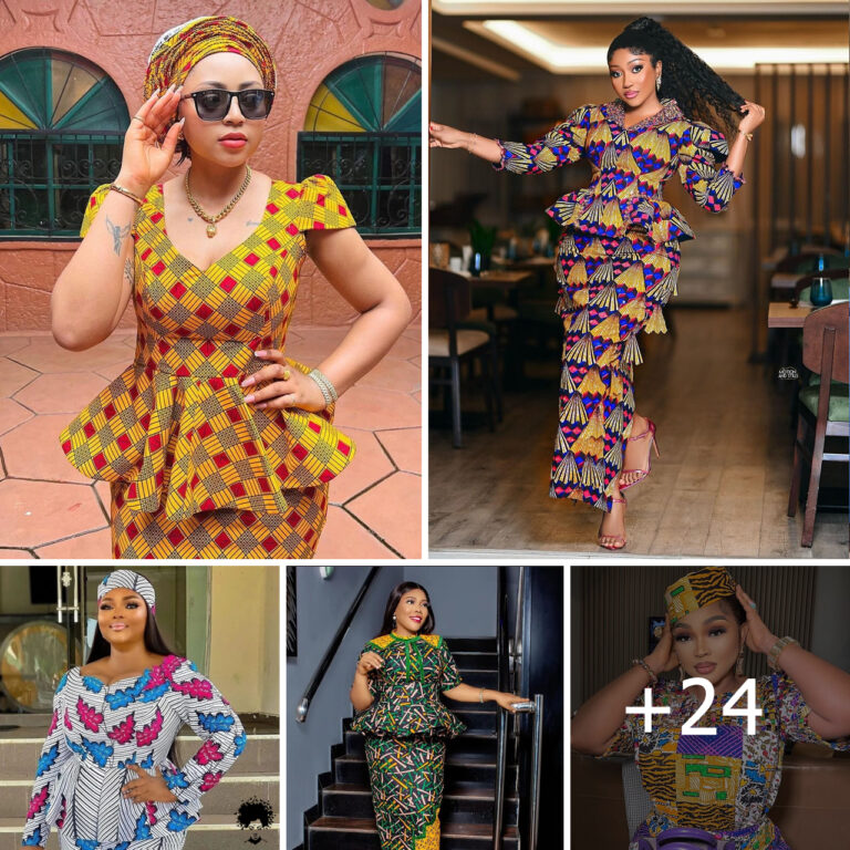 24 PHOTOS: Ankara Fashion For Special Days