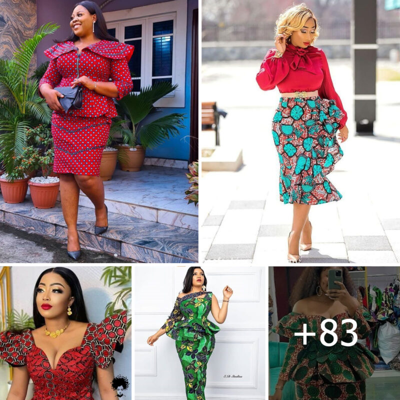 +83 PHOTOS: Latest Ankara Outfits For Ladies