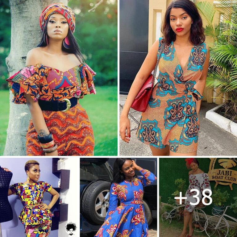 38 PHOTOS: Ankara Outfits For Women 2025