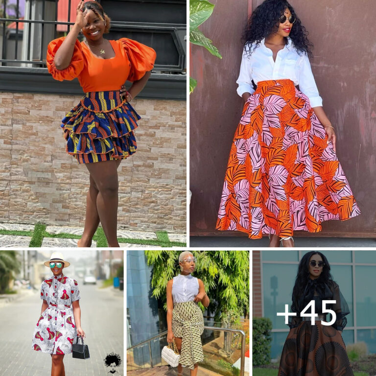 45 PHOTOS: Ankara Skirt Styles for Every Occasion