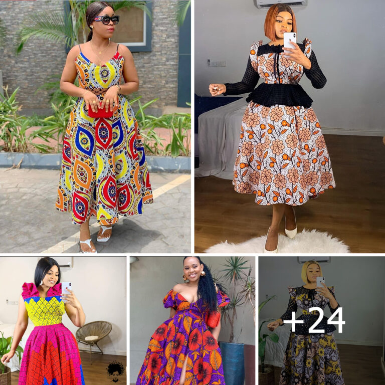 +24 PHOTOS: Stunning Ankara Styles For Ladies