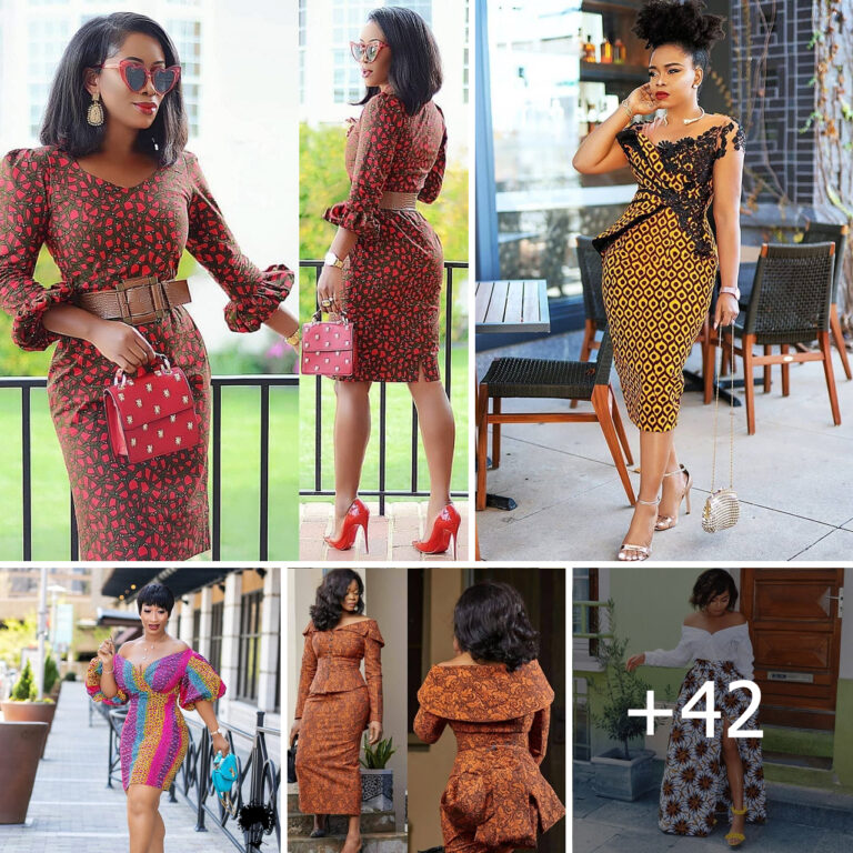 +42 PHOTOS: Beautiful Ankara Outfits For Ladies