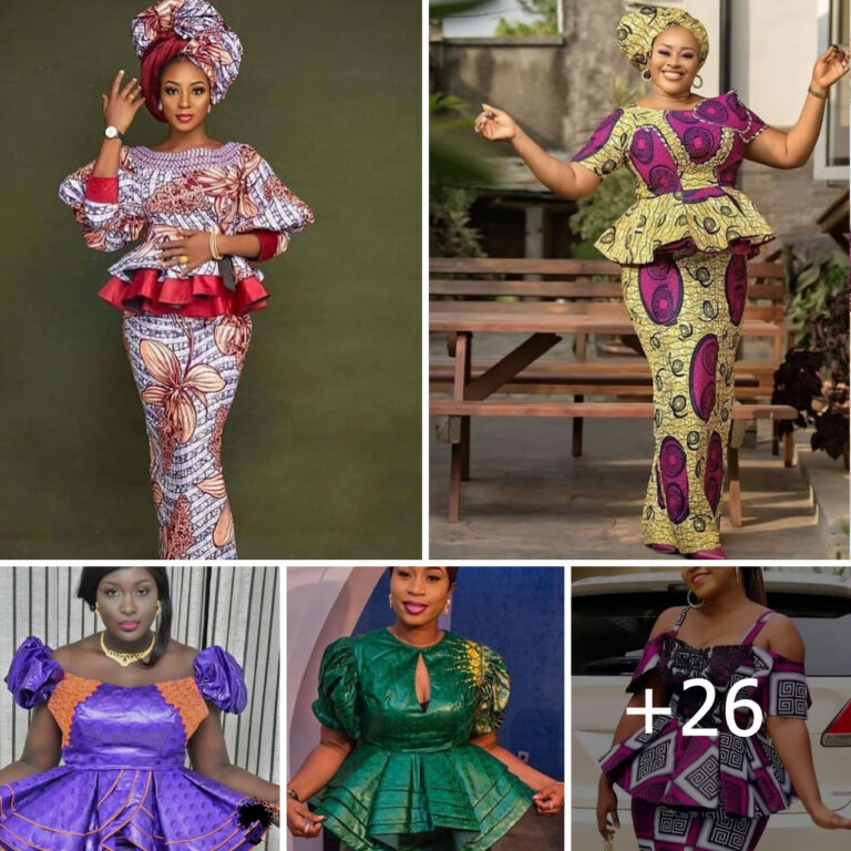 26 PHOTOS: Fascinating Skirt and Blouse Styles