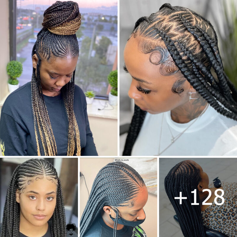 Tribal Braids with Knotless Technique: A Modern Twist on Traditional Styling