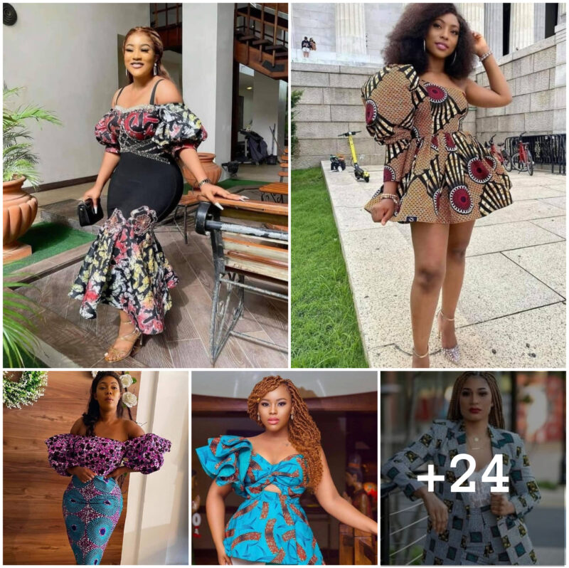 24 PHOTOS: Ankara Dresses For Ladies