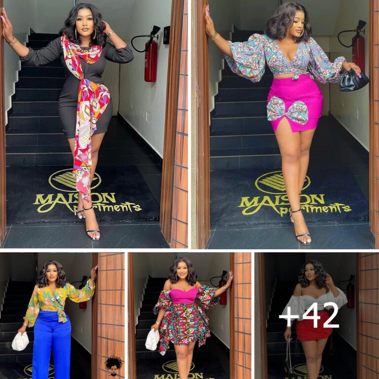 42 PHOTOS: Stylish Ankara Dresses