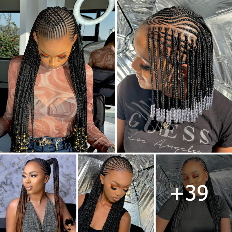 39 PHOTOS: Cute Cornrow Hairstyles + Knotless Braid Styles
