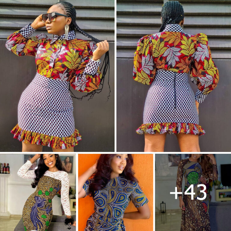 43 PHOTOS: Elegant Ankara Outfits For Ladies