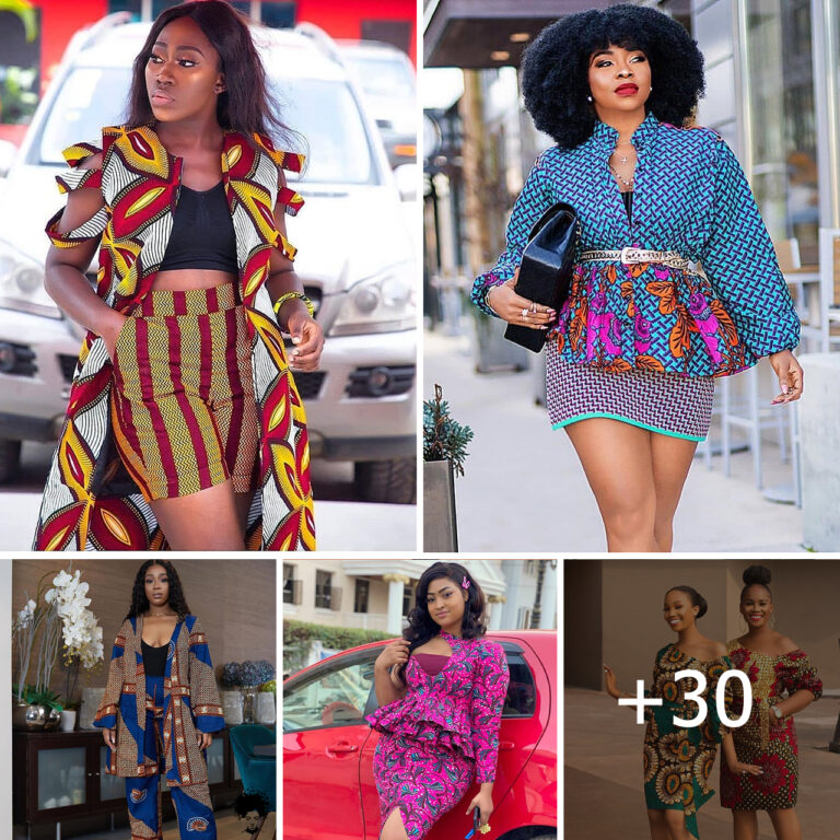 30 PHOTOS: Chic Ankara Designs For Stylish Ladies