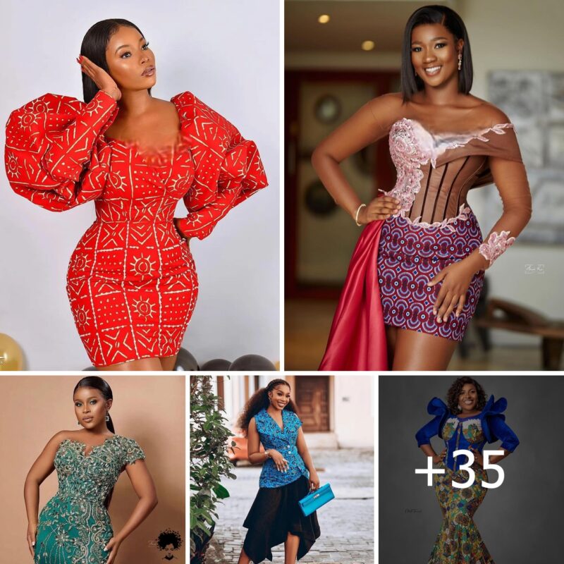 35 PHOTOS: Chic Ankara Outfits