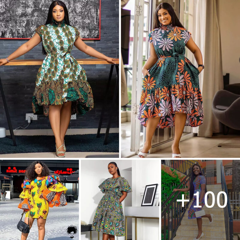 100 PHOTOS: Nice Ankara Styles For Ladies