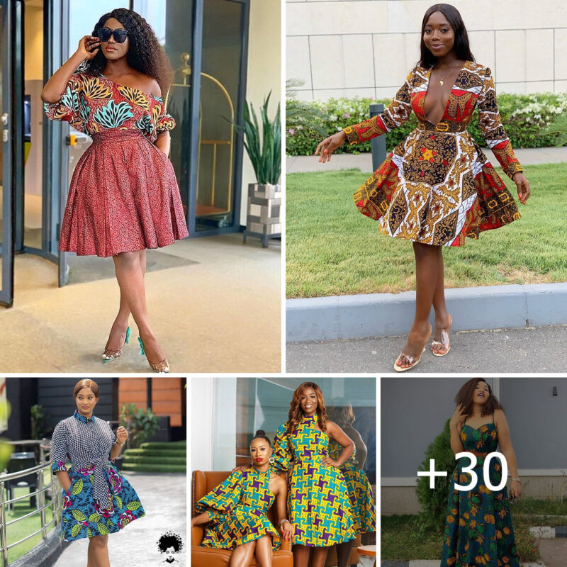 30 PHOTOS: Stylish Ankara Outfits For Ladies