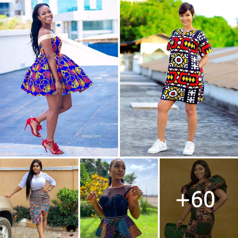 35+ PHOTOS: Simple Ankara Outfits For Women