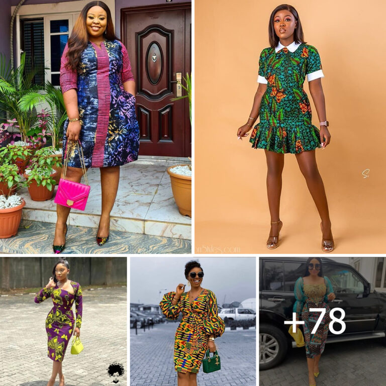+78 PHOTOS: Beautiful Ankara Looks For Classy Ladies