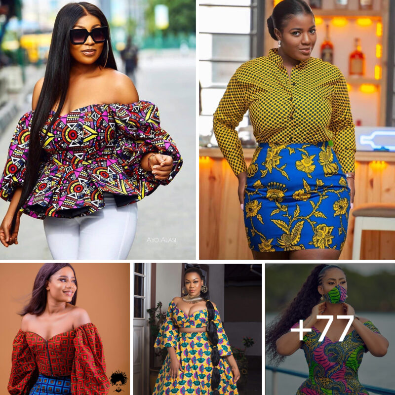 +30 PHOTOS: Beautiful Ankara Style Ideas For Ladies