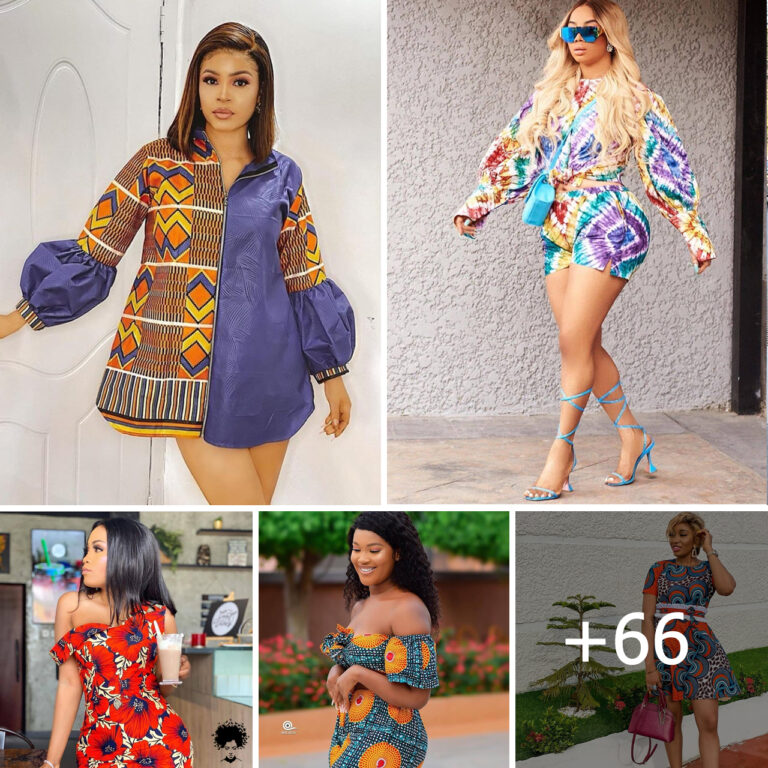 +33 PHOTOS: Clean Ankara Outfits For Women