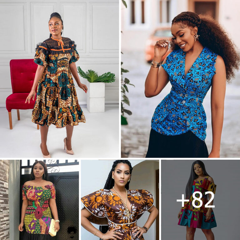 82 PHOTOS: New Ankara Outfits For Women
