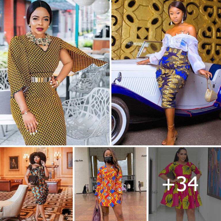 34 PHOTOS: Stylish Ankara Dresses For Ladies