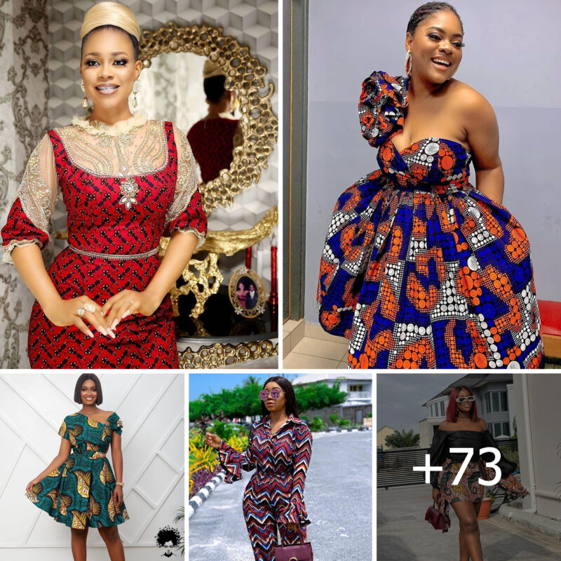 73 PHOTOS: Bold Ankara Dresses For 2025