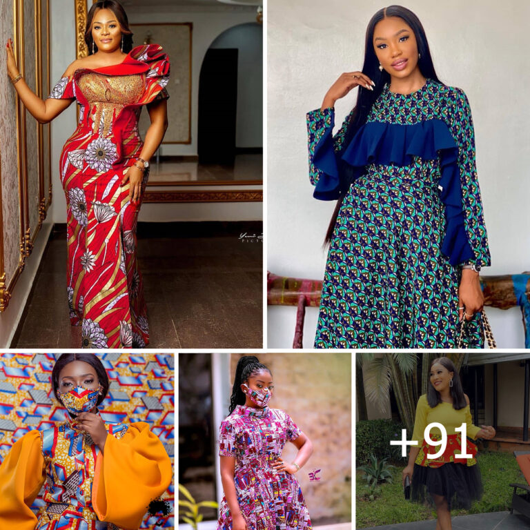 91 PHOTOS: Ankara Dresses For Confident Women