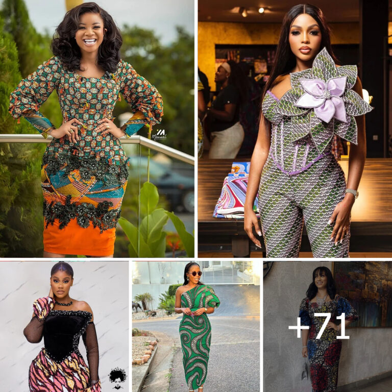 +71 PHOTOS: Latest Ankara Looks For 2025