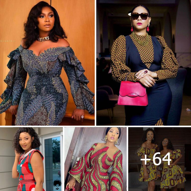64 PHOTOS: New Ankara Dresses With Bold Colors