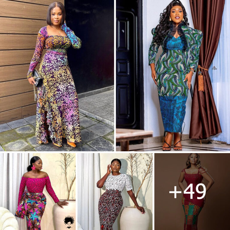 49 PHOTOS: Ankara Long Gown Styles You Will Love