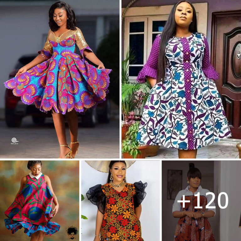 +120 PHOTOS: Best Ankara Outfits For Classy Appearances