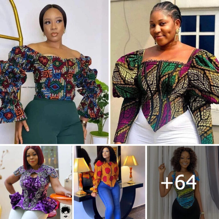 64 PHOTOS: Simple Ankara Looks For Ladies