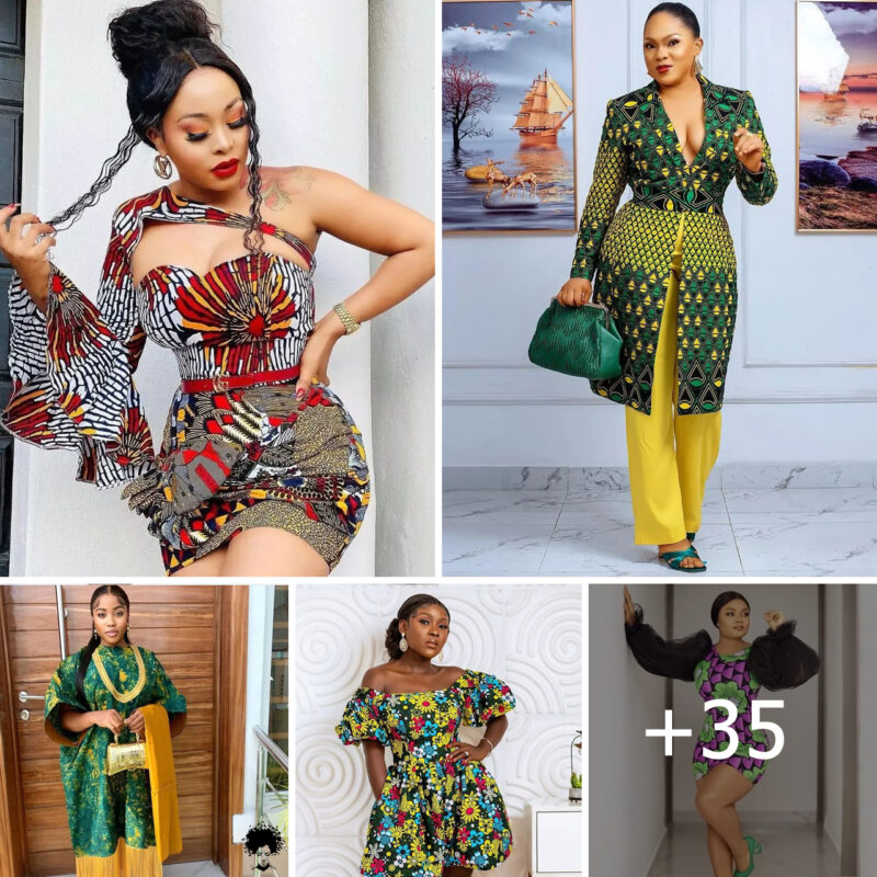 35 PHOTOS: Chic Ankara Looks For Women