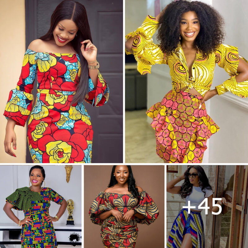 45 PHOTOS: Latest Ankara Outfits For Stylish Ladies