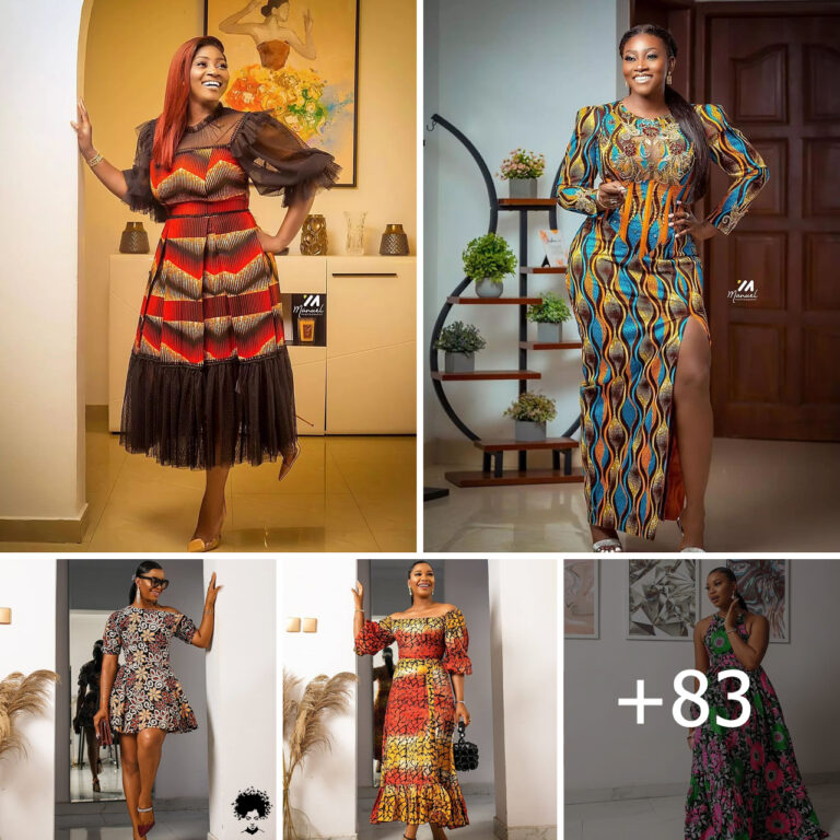 83 PHOTOS: Ankara Dresses For Stylish Ladies