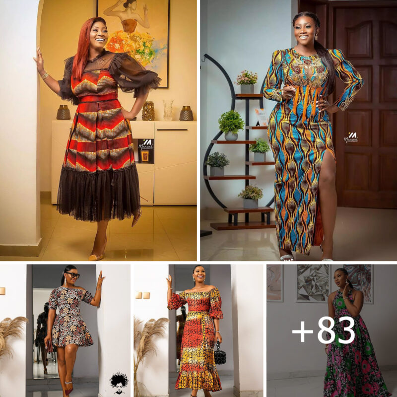 83 PHOTOS: Ankara Dresses For Stylish Ladies