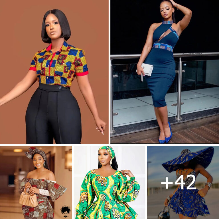 +45 PHOTOS: Latest Ankara Looks For Fashionable Ladies