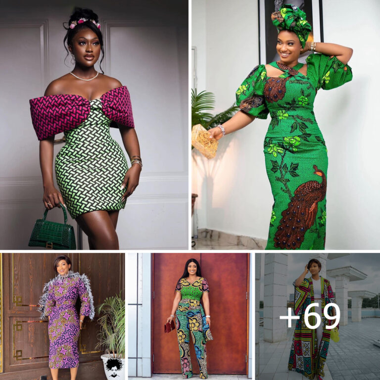 +69 PHOTOS: Elegant Ankara Dresses For Ladies
