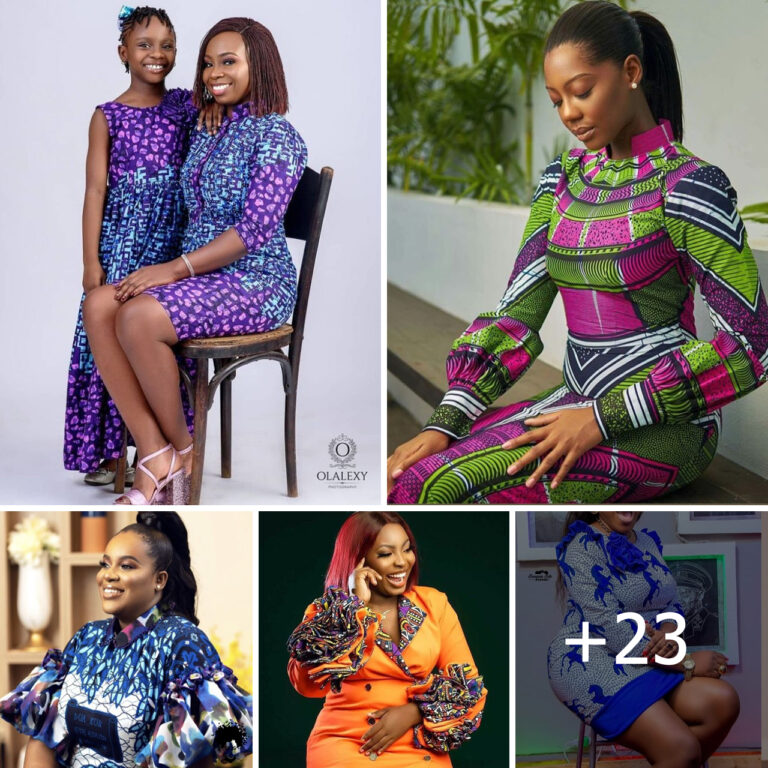 23 PHOTOS: Beautiful Ankara Pose And Styles.