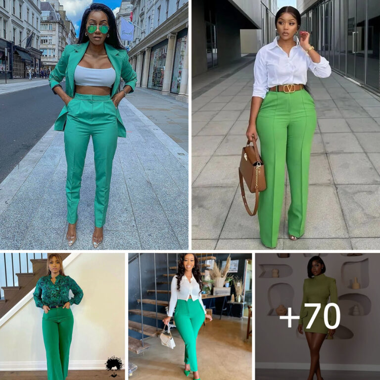 🌿 Green with Envy: Chic and Elegant Green Outfit Ideas for Women 💚
