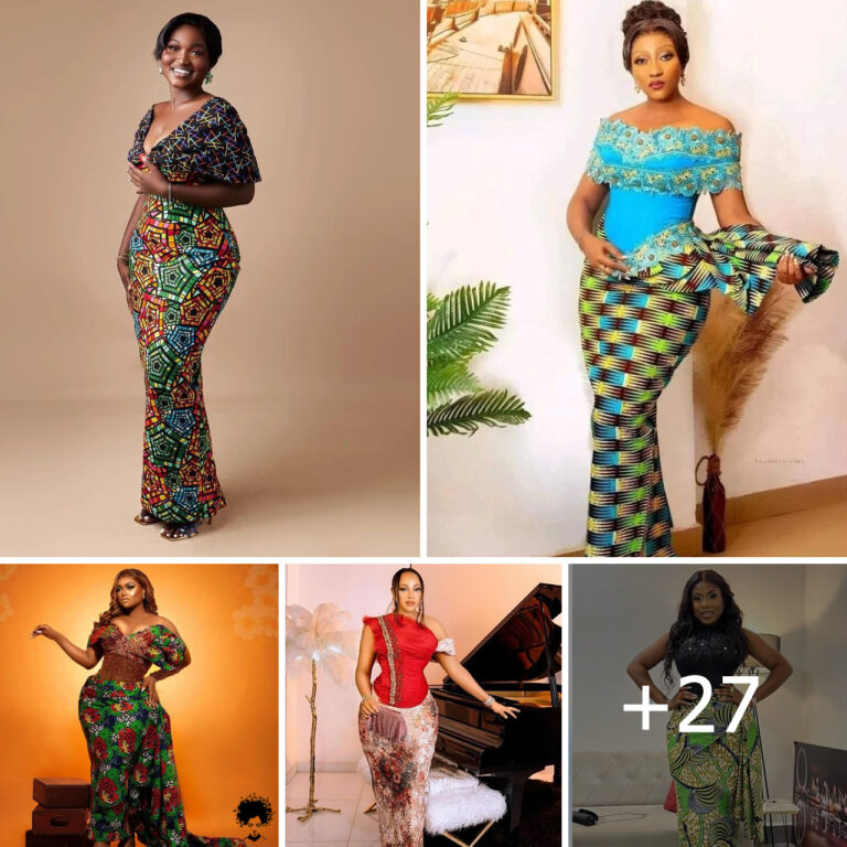 27 PHOTOS: Nice Ankara Dresses You’ll Like