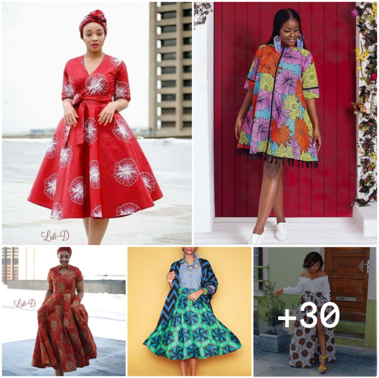 30 PHOTOS: Ankara Outfits For Ladies