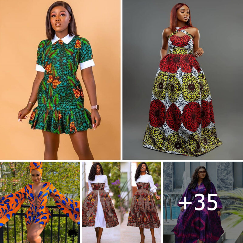 35 PHOTOS: Elegant Ankara Outfits