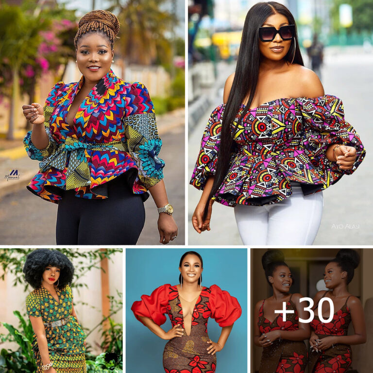 30 PHOTOS: Stunning Ankara Styles For Elegant Ladies