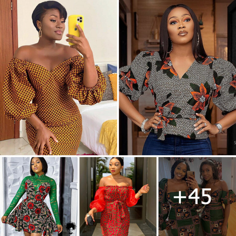 45 PHOTOS: Beautiful Ankara Dresses For Women