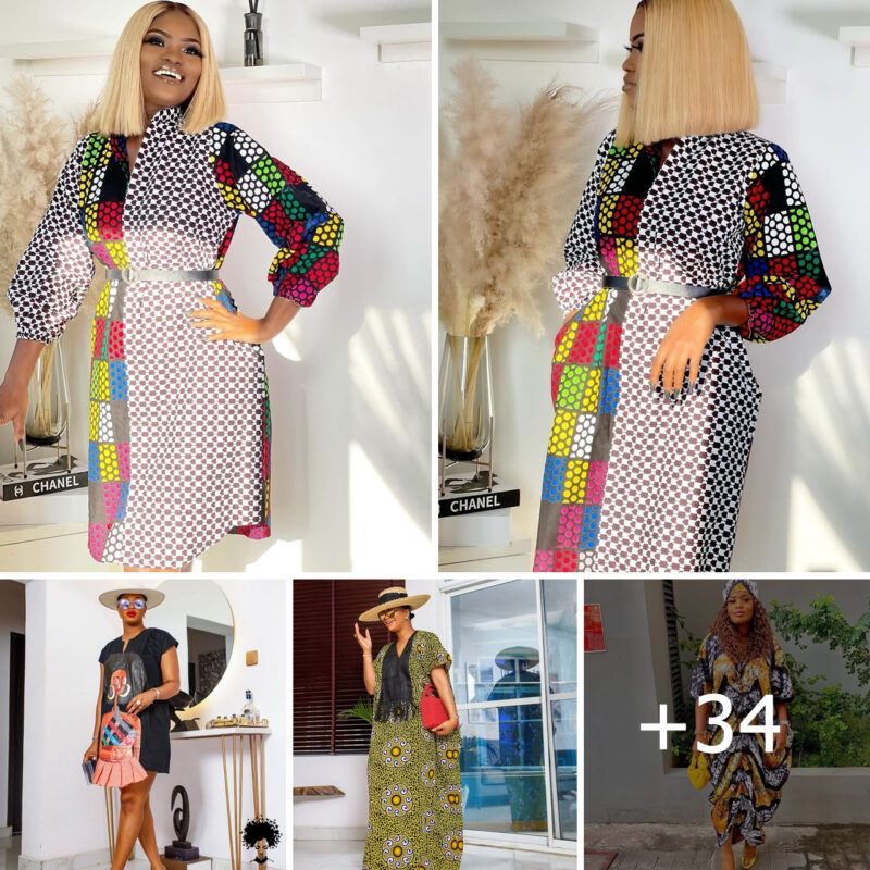 34 PHOTOS: Soft Ankara Dresses For 2025