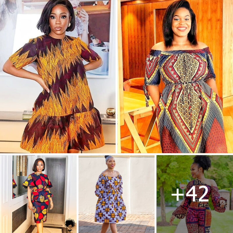 42 PHOTOS: Chic Ankara Dresses For 2025